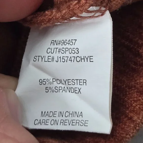 Velour Flare Pant XS Brown High Waist Pull on Stretchy Pintuck Trouser Retro 70s - Picture 9 of 12